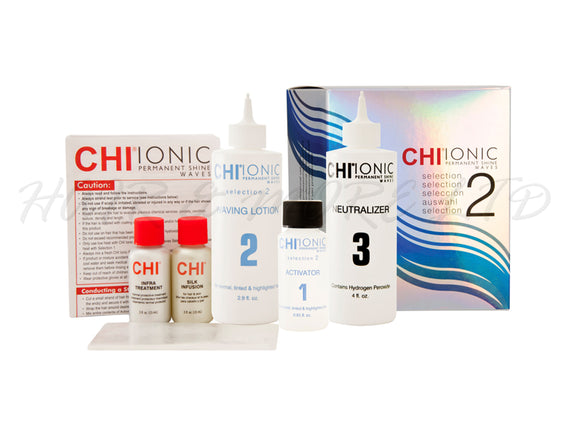 CHI Ionic Permanent Shine Waves Perm Kit #2 - Normal, Tinted & Highlighted Hair