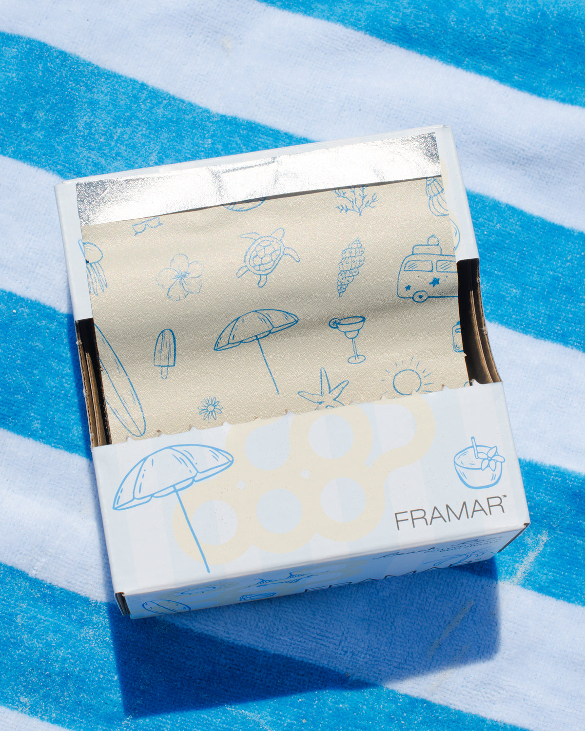 Framar Beach Bum Pop Up Foil (500ct) 127 x 280mm (5x11)