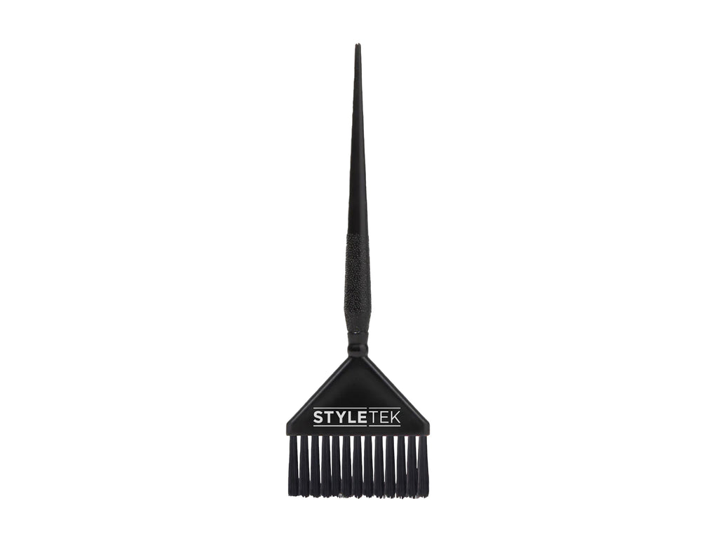 Styletek 'The Wide One' Tint Brush Black, Wide Tint Brush With Soft Flexible Bristles 65mm Wide, StyleTek Tint Brush Perfect For Regrowth Colour Applications & Balayage, StyleTek NZ, NZ Professional Salon Suppies