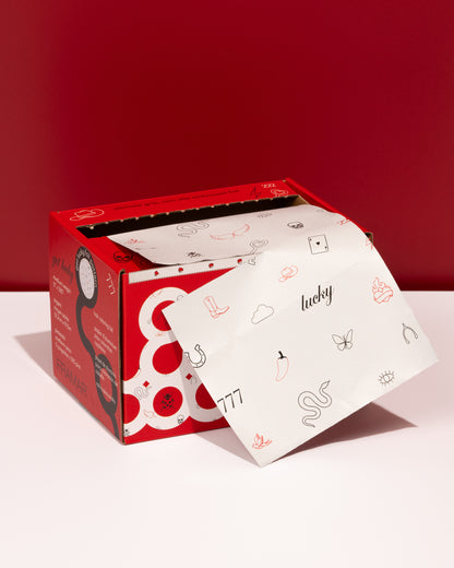 Framar Get Lucky Embossed Roll Foil 97.5m (320ft) - Limited Edition (12pc CARTON)