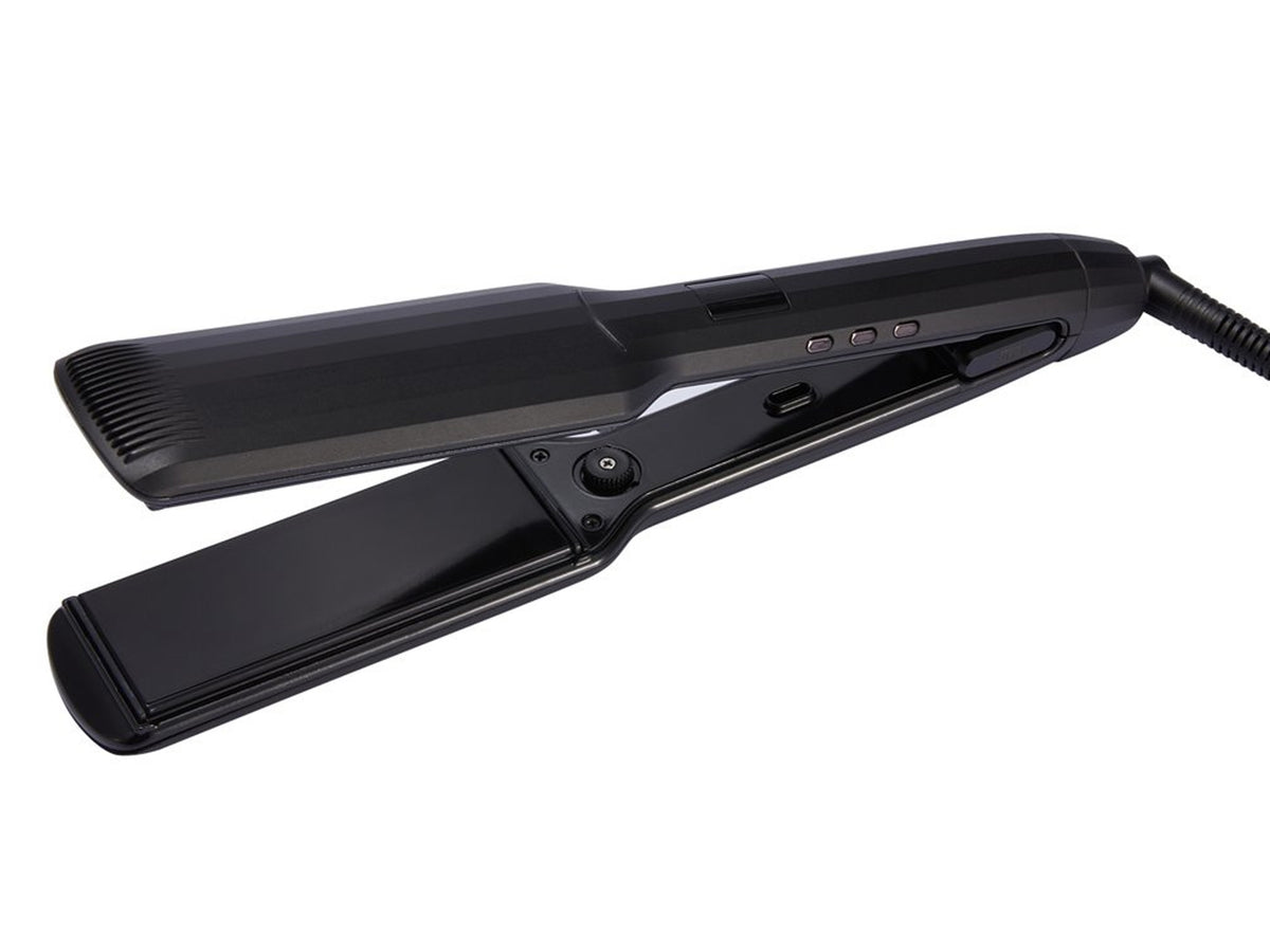 JRL Professional Midnight Shine Wide Plate Straightening Iron, JRL Hair Straightener Reaches 240 Degrees Celcius In 30 Seconds, Hair Straightener With 40mm Wide Graphene Ceramic Plates, Authorized JRL Stockist NZ