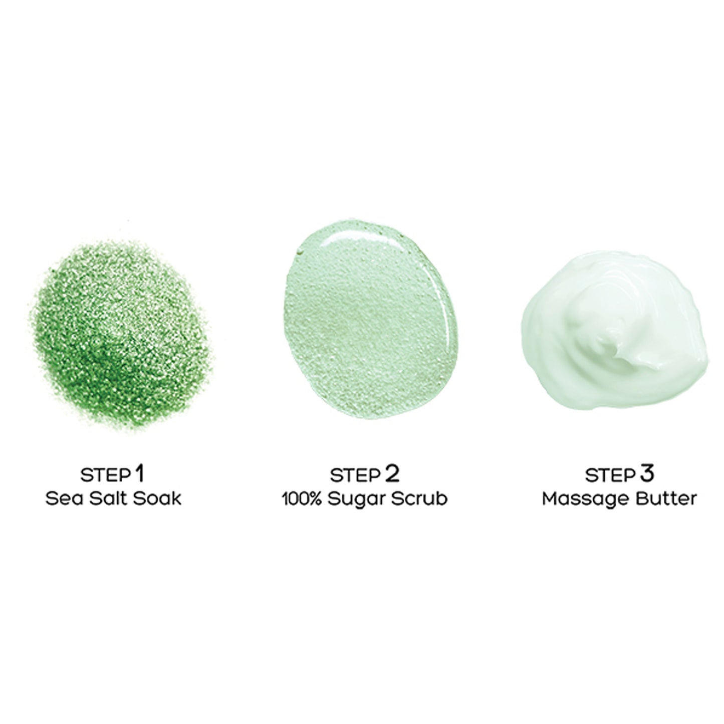Voesh Pedi in a Box Basic 3 Step - Green Tea Detox
