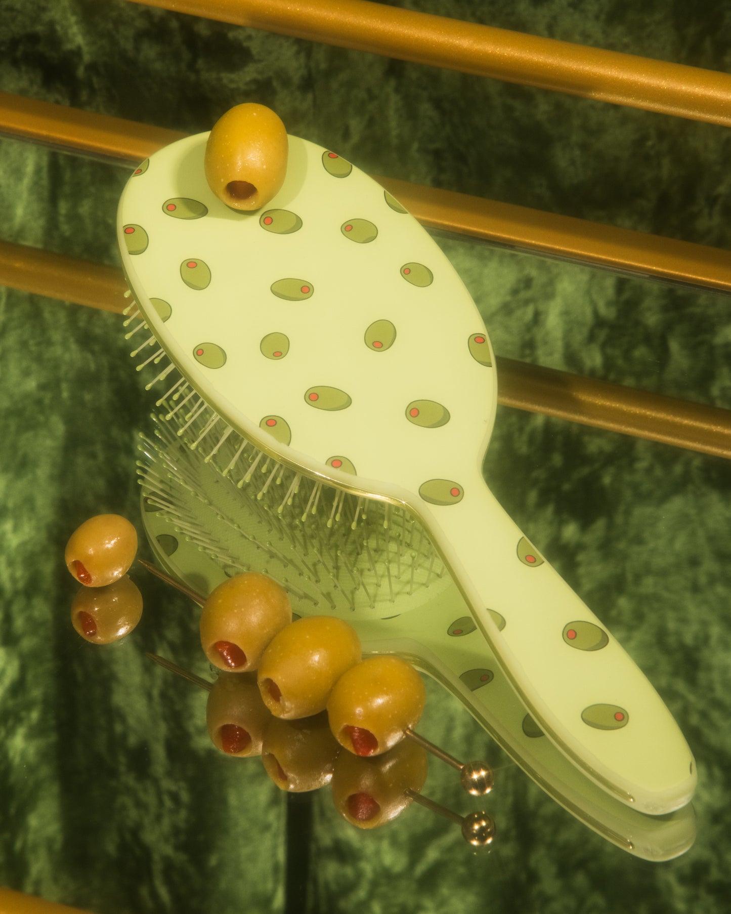 Framar Extra Dirty Detangle Hair Brush - Extra Olives