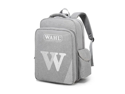WAHL Barber Backpack, Grey w/White Logo