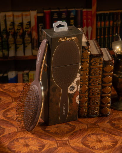 Framar Dark Academia Detangle Brush - Mahogany