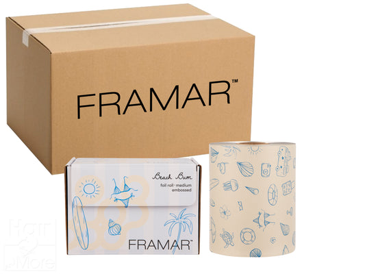 Framar Beach Bum Embossed Roll Foil 97.5m (320ft) - (12pc CARTON)