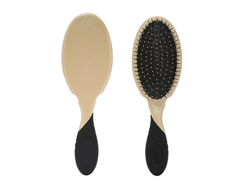Wet Brush Pro Glitter Glam Detangling Hair Brush - Champagne, Wet Brush Detangle Brush With Intelli-Flex Bristles And Ergonomic Handle, Glitter Hair Brush, Wet Brush NZ, Salon Retails, NZ Professional Salon Supplies