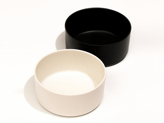 Framar Limited Edition 'Get Lucky' 2 Pack Bamboo Tint Bowls - Black & White Colours, Black & White Hair Colour Bowls, Bamboo Fibre - Biodegradable Bowls, Framar Neutrals, Framar NZ, Salon Supplies NZ, Professional Salon Suppliers NZ, Hair Products Online