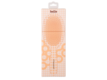Framar Peach Please 9PC Detangle Hair Brush Retail Display