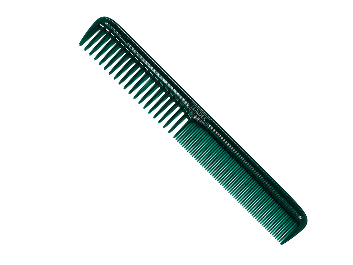 Leader Cutting Comb Large (209mm) Ultem SP 121 - Emerald