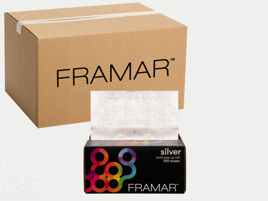 Framar Silver Pop Up Foil (250ct) 152 x 406mm (6x16) (12pc CARTON)