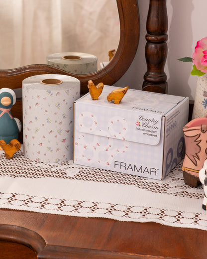 Framar Country Charm Embossed Roll Foil 97.5m (320ft) - Limited Edition