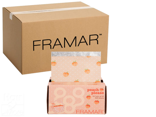 Framar Peach Please Pop Up Foil (500ct) 127 x 280mm (5x11) (12pc CARTON)