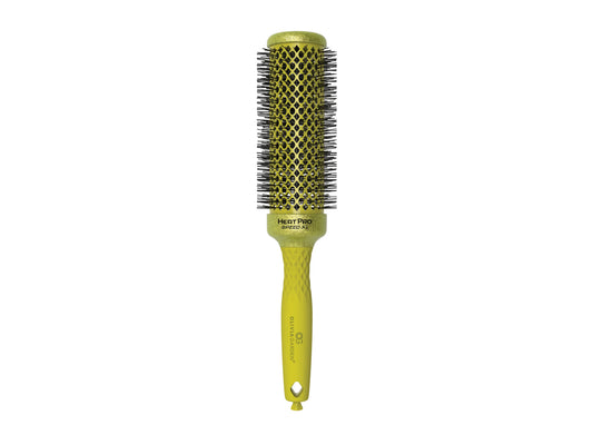 Olivia Garden Heat Pro Speed XL Glitter Round Brush 45mm (1-3/4") - Lime Green Glitter