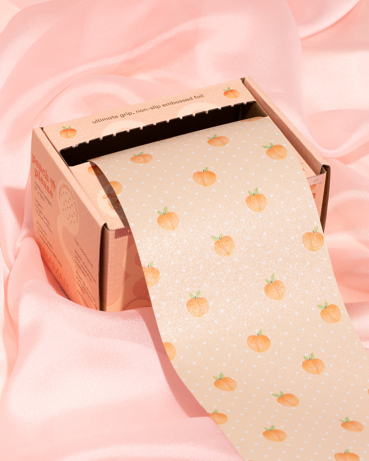 Framar Peach Please Embossed Roll Foil 97.5m (320ft)