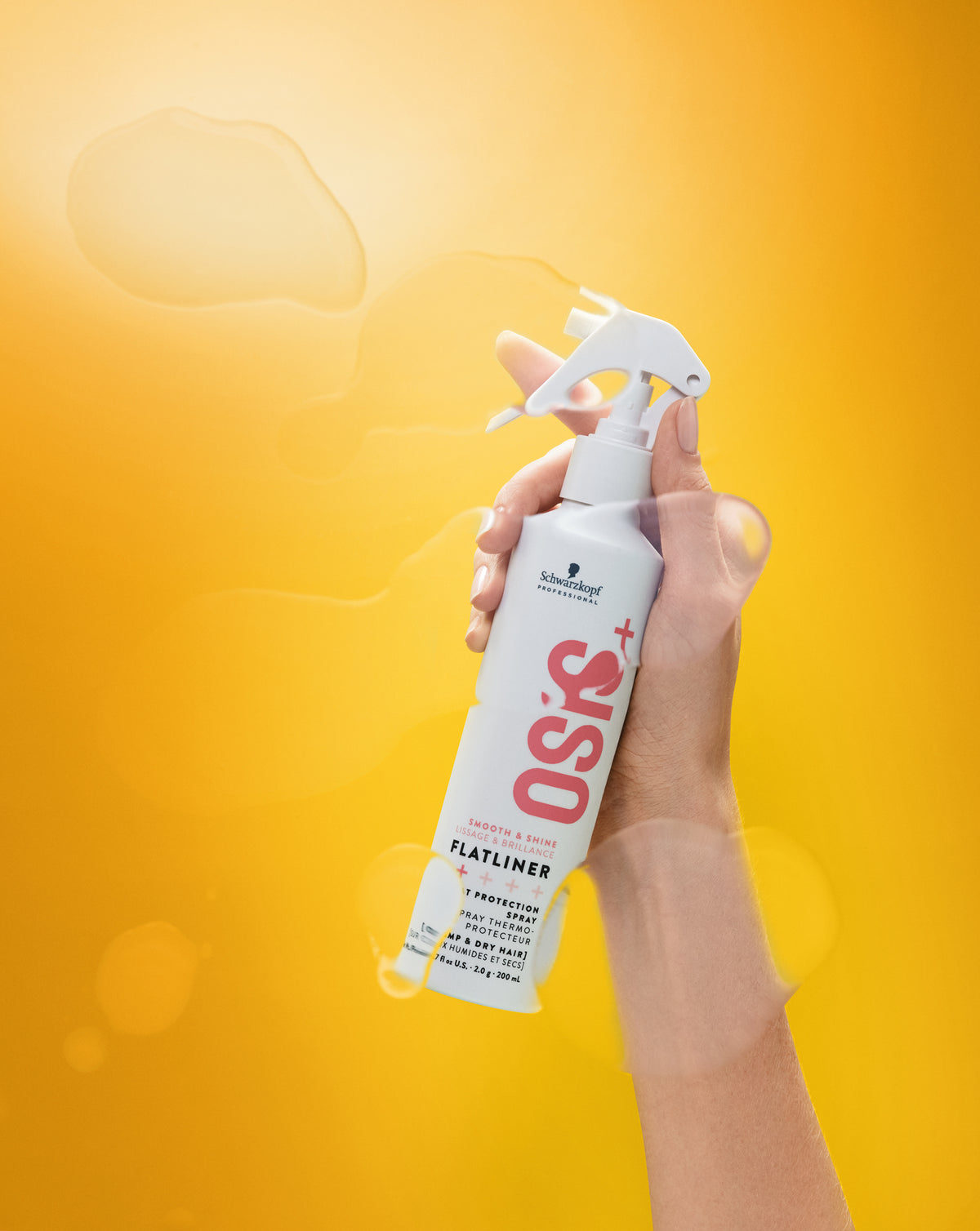 Schwarzkopf OSiS+ Flatliner - Heat Protection Spray 200mL