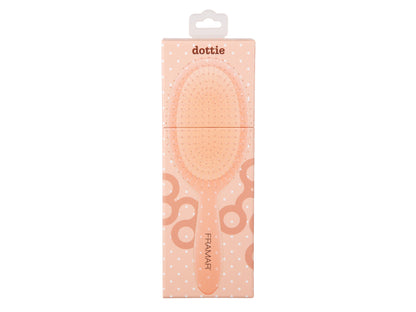 Framar Peach Please 9PC Detangle Hair Brush Retail Display