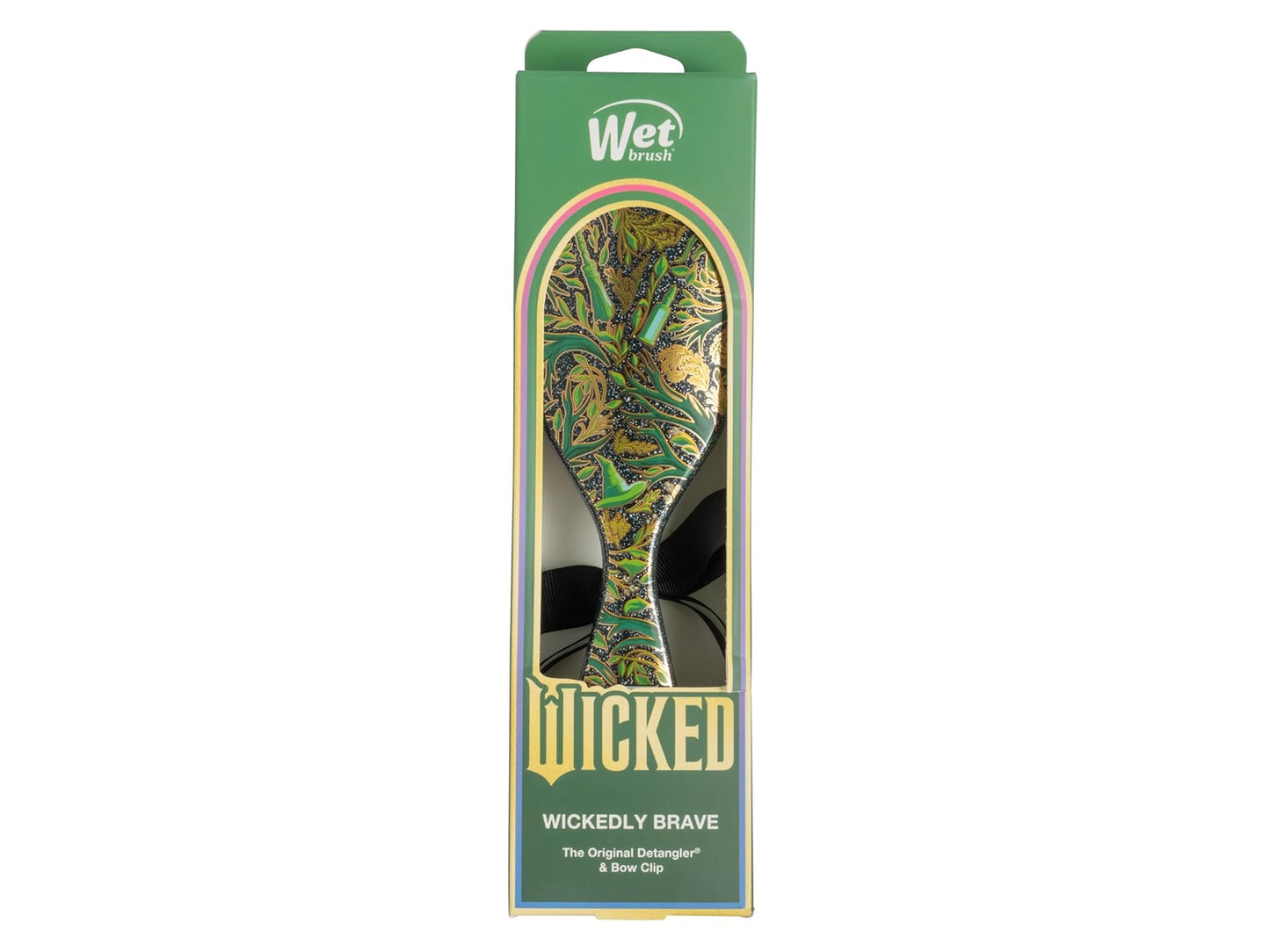 Wet Brush Original Detangler, Wicked 2.0 | Wicked for Good - Elphaba Wickedly Brave Kit