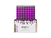 Styletek Houndstooth Hottie Heavy Embossed Pop Up Foils 5x11" 400 Pack Pre-Folded Foils, Heavy Embossed Pre Folded Pop Up Highlighting Foils, Pink And Black Houndstooth Hiliting Foils, Professional Hairdressing Foils, Hair Highlighting Foils, Silver Highlighting Foil, Framar Highlighting Foil, Styletek, Colortrak, NZ Salon Supplies 
