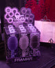 Framar Oh My Goth 9pc Detangle Brush Retail Display - Limited Edition