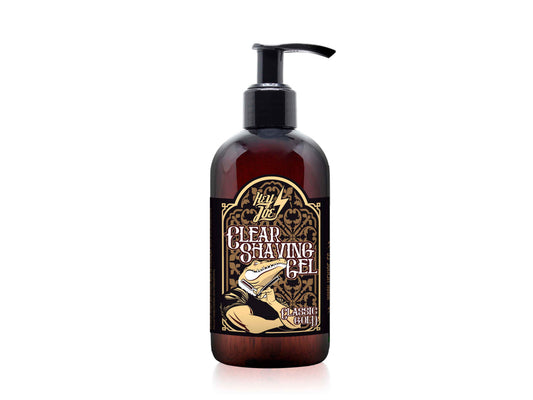 Hey Joe Clear Shaving Gel 250ml - Classic Gold