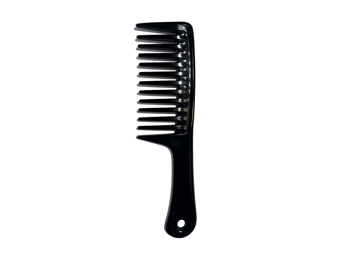 Leader Finishing/Shampoo Comb 215 - Black