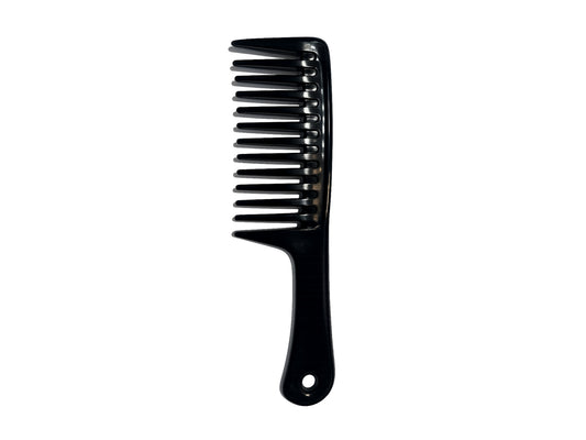 Leader Finishing/Shampoo Comb 215 - Black