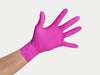Framar Pink Paws Nitrile Gloves, 100pc - Small