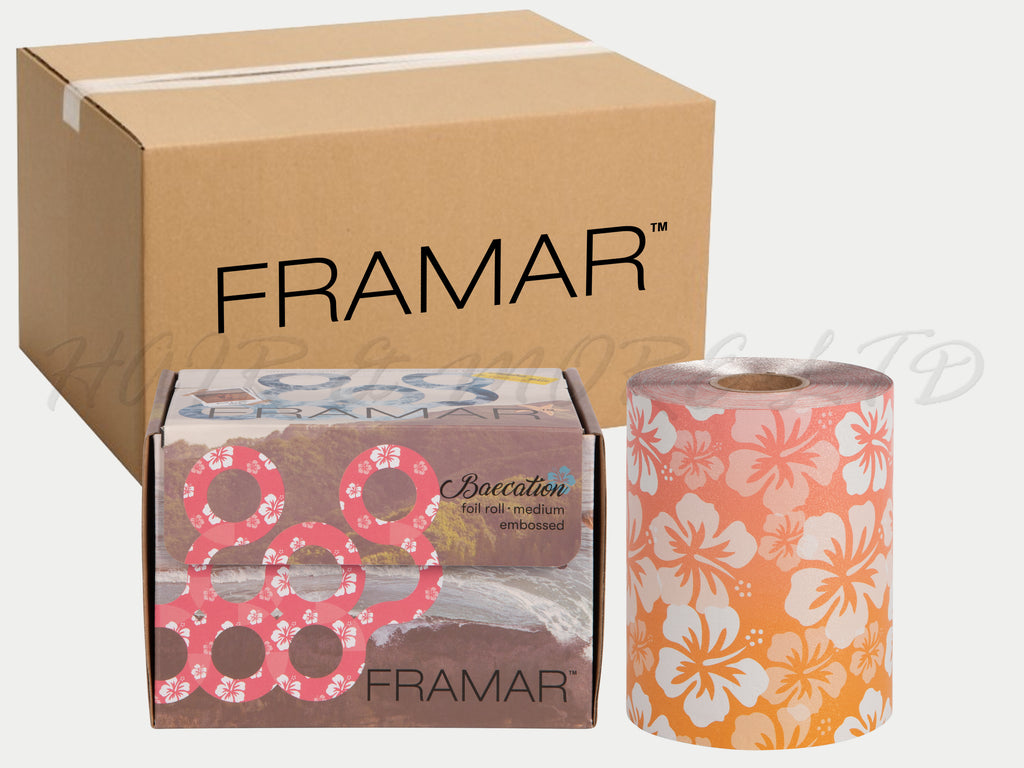 Framar Baecation Embossed Roll Foil 97.5m (320ft) - Limited Edition (12pc CARTON)
