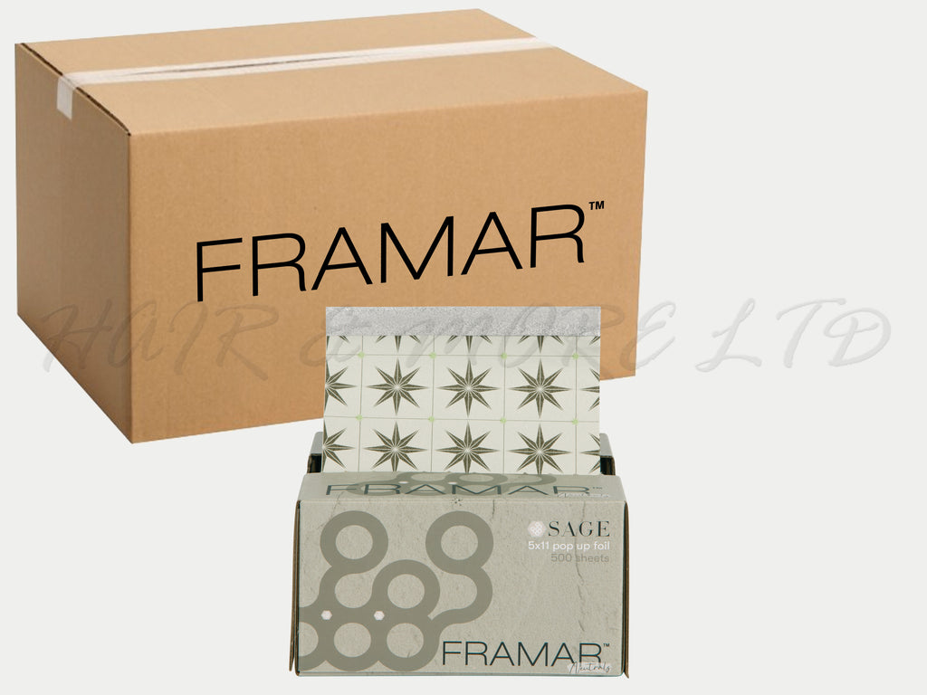 Framar Neutrals Sage Pop Up Foil (500ct) 127 x 280mm (5x11) - Limited Edition (12pc CARTON)