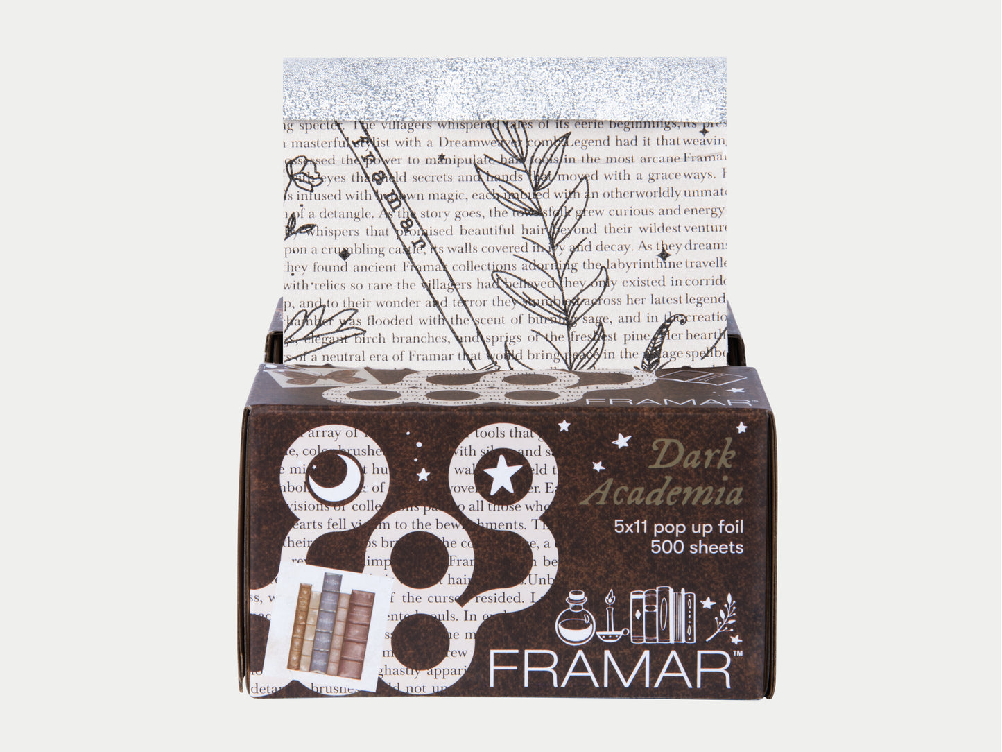 Framar Dark Academia Pop Up Foil (500ct) 127 x 280mm (5x11) (12pc CARTON)