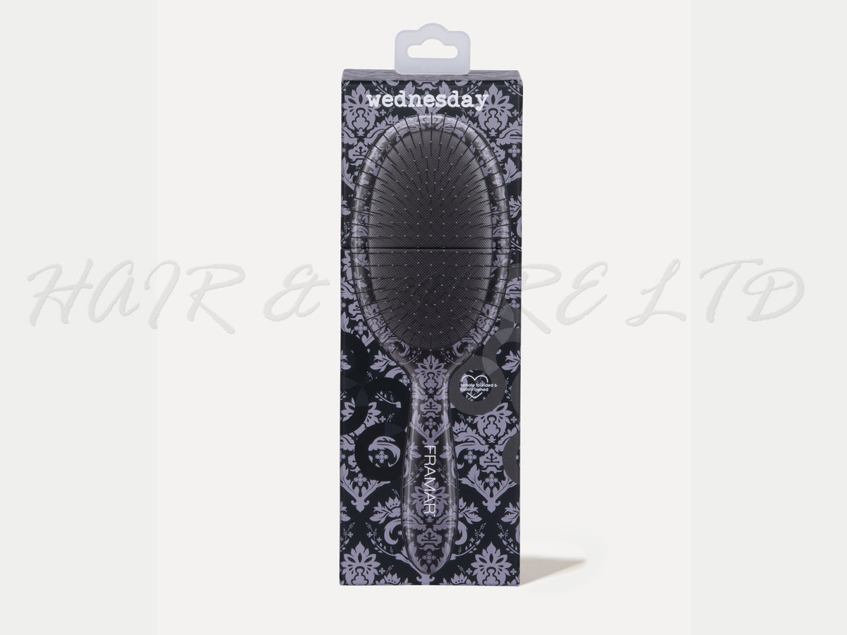 Framar Oh My Goth Detangle Brush - Wednesday (Limited Edition)