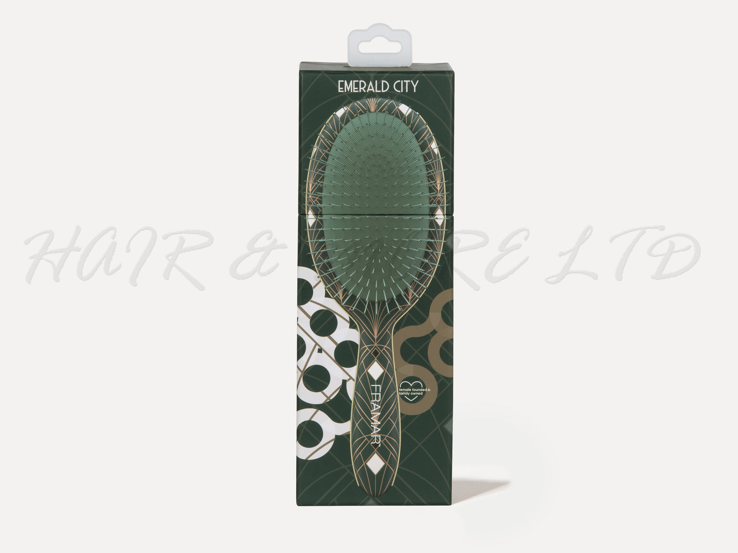 Framar Cheers Haters Detangle Brush - Emerald City