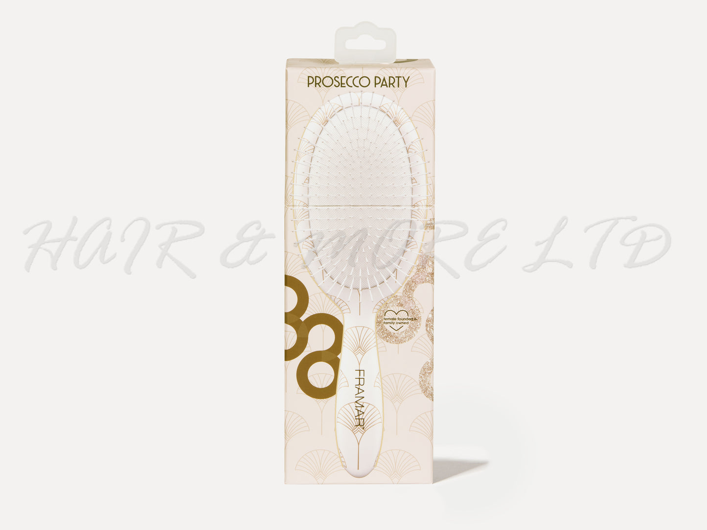 Framar Cheers Haters Detangle Brush - Prosecco Party