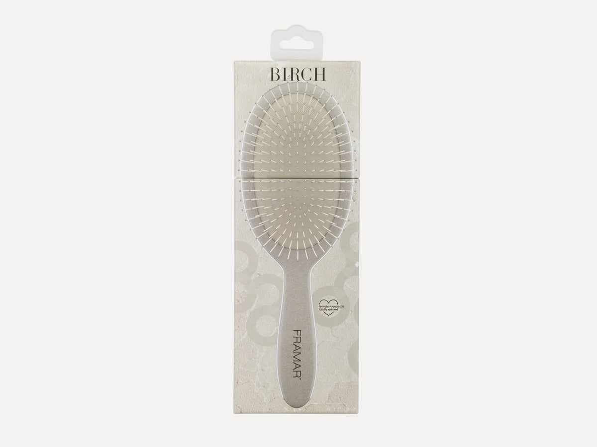 Framar Neutrals Sage 9pc Detangle Brush Retail Display