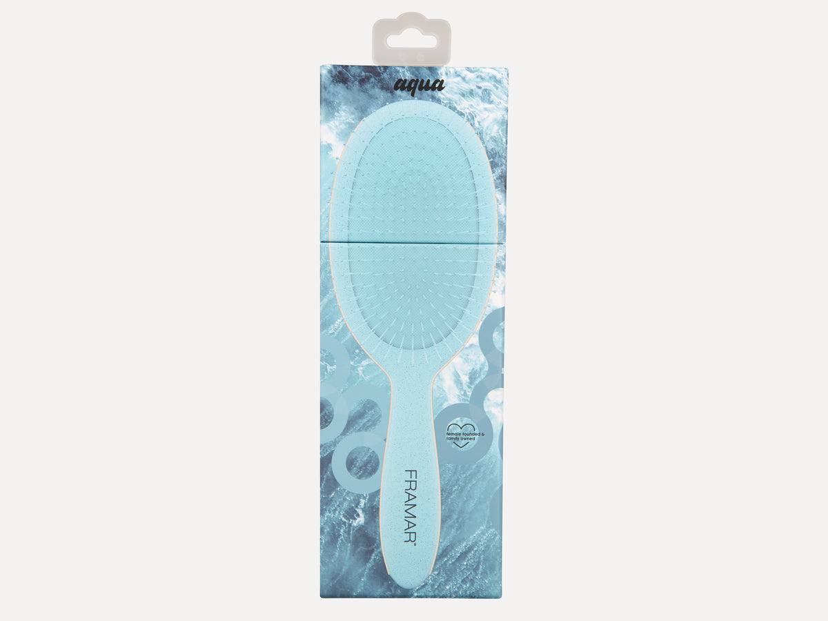 Framar Baecation 9pc Detangle Brush Retail Display