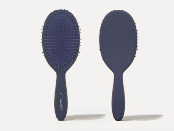 Framar Hair Detangling Brush - Dark Academia Midnight, Dark Colour Hair Brush, Flexible Bristle Hair Brush, Gentle Detangling Hair Brush, Perfect For Hair Extensions, Wet Brush, Salon Essentials, NZ Salon Supplies 