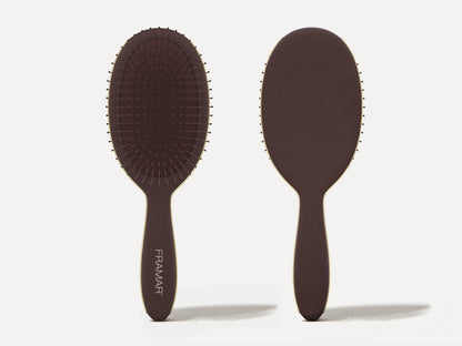 Framar Limited Edition Hair Detangling Brush - Mahogany With Gold Detail