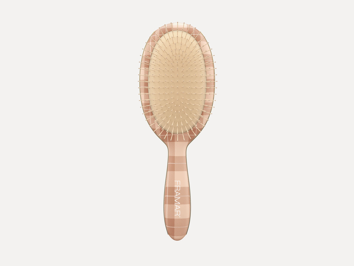 Framar Plaid Hair Day Detangle Brush - Rory