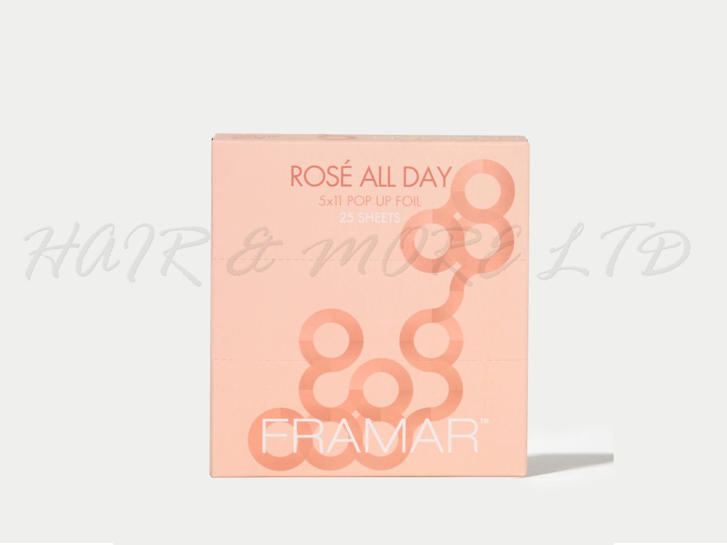 Framar Pop Up Foil (25ct) 127 x 280mm (5x11) Rose All Day - Sample Size Box