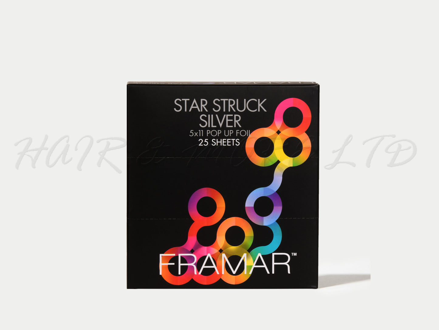 Framar Pop Up Foil (25ct) 127 x 280mm (5x11) Star Struck Silver - Sample Size Box