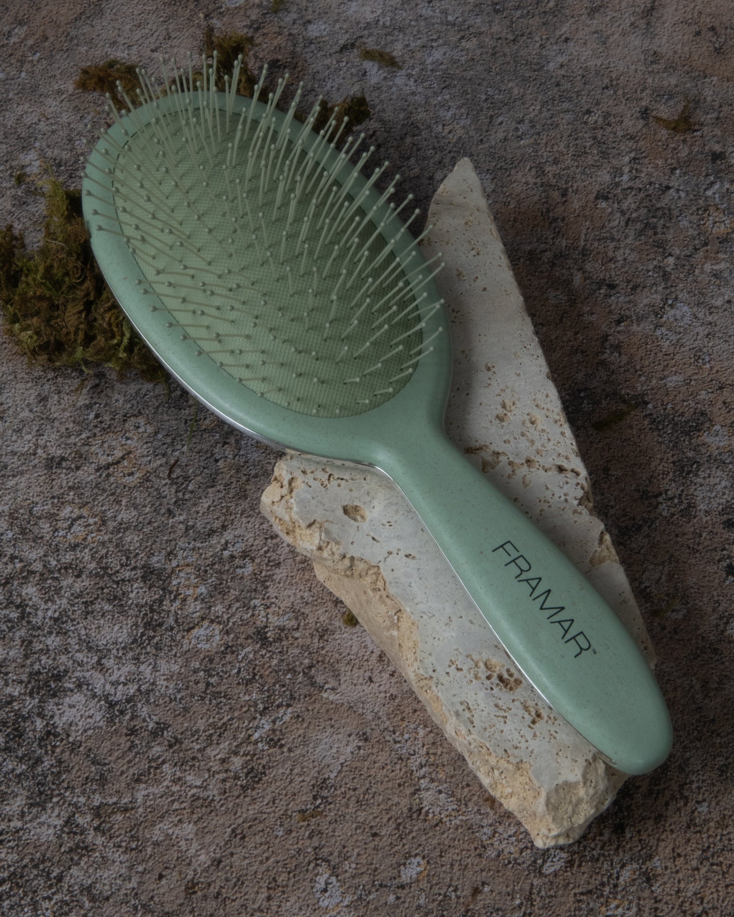 Framar Neutrals Sage Detangle Brush - Fig