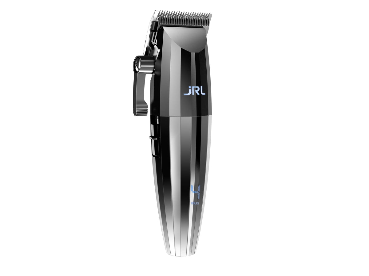 JRL Fresh Fade 2020C Silver Clipper Featuring Cool Blade & Adjustable Blade Speeds From 6,000 - 7,200 rpms, Hair Clippers, JRL Clipper With Adjustable Blade From 0.5 - 3.5mm, Super Quiet Clipper Inludes 10 guard Combs +Oil + Cleaning Brush + Screw Driver + Blade Protector, Authorized JRL Stockist NZ