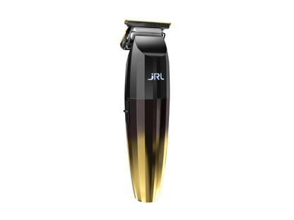 JRL Fresh Fade 2020T Gold Trimmer Featuring 360 degree Exposed Ultra Sharp T Shape Blade, JRL FreshFade Trimmer Gold & Black, 7,200 RPM, Super Quiet Trimmer At Under 60Db, JRL Trimmer 2 Hour Battery Life, Authorized JRL Stockist NZ