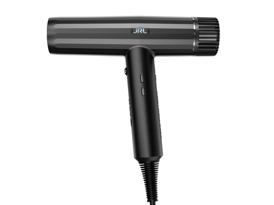 JRL 2020H Forte Pro Hair Dryer, JRL Hair Drier, Forte Pro Hairdryer Is Powerful & Fast With Brushless Motor Speeds Up To 100,00 RPM, 2,150W Hair Dryer With 3 Temp & 3 Speed Settings, Auto Cleaning And Washable Filter To Extend Hair Dryer Life, Includes 2 Nozzles + Diffuser + Cleaning Brush, Authorized JRL Stockist NZ