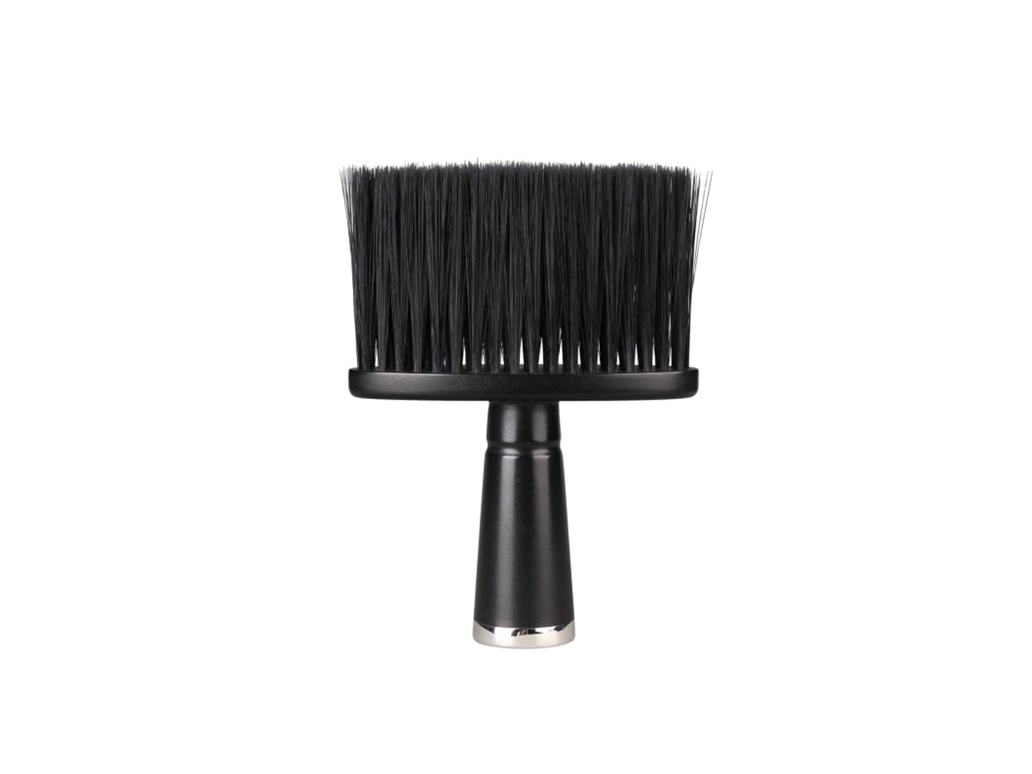 JRL Neck Duster - Perfect For Sweeping Away Loose Hairs After A Hair Cut Or Shave, Fan Design Neck Duster With Silver Detail & Soft Bristles, Authorized JRL Stockist NZ