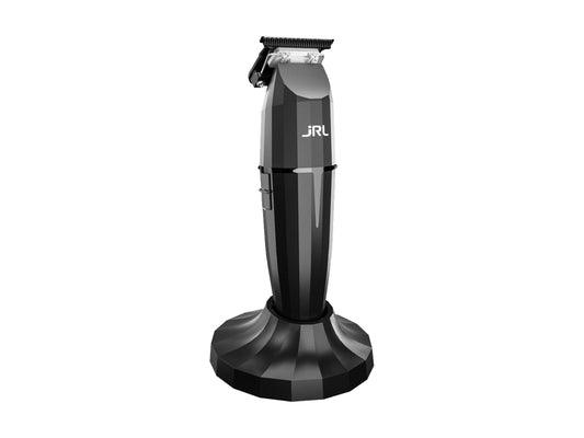 JRL Onyx Trimmer Featuring Smart-Clip Technology To Sense Resistance & Remain At OPtimal Speed, 360 degree Exposed Ultra Sharp T Shape Blade,  Up To 3.5 Hours Run Time, 8,200 RPM, Trimmer Charging Dock Included, LED Display Shows Remaining Run Time, Includes 5 Trimmer Attachments, Authorized JRL Stockist NZ