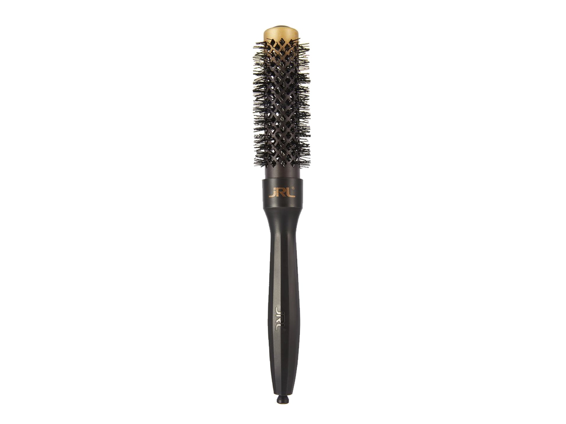JRL Ceramic Round Brush 25mm Featuring Multiplex Ionic Bristles With Wavy Bristles To Grip The Hair And Maximize Tension For Lift & Shape, Create Smooth, Voluminous Blow Out With JRLs Unique Ceramic Round Brushes, Ionic Graphene-Infused Ceramic Round Brush Barrel Evenly Conducts Heat When Used With Hair Dryer, Authorized  JRL Stockist NZ