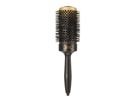 JRL Ceramic Round Brush 53mm Featuring Multiplex Ionic Bristles, Combines Straight Ionic Bristles With Wavy Bristles To Grip The Hair And Maximize Tension For Lift & Shape, Create Smooth, Voluminous Blow Out With JRLs Unique Ceramic Round Brushes, Ionic Graphene-Infused Ceramic Round Brush Barrel Evenly Conducts Heat When Used With Hair Dryer, Authorized JRL Stockist NZ