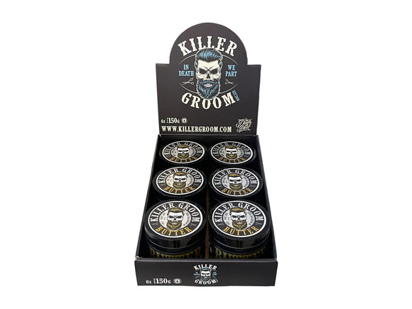 Killer Groom Butter 150g - 6pc in Counter Display Box